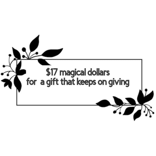 $17 mantra magic gift cards